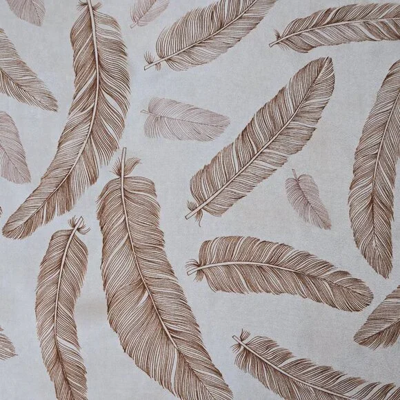 Echo Silk Feather Scarf Bird - Picture 2 of 10